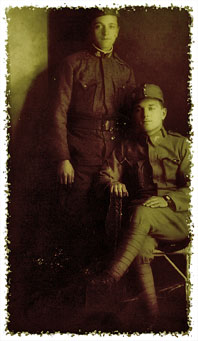 Szab� Lajos �s Szab� S�ndor 1918-ban az olasz fronton